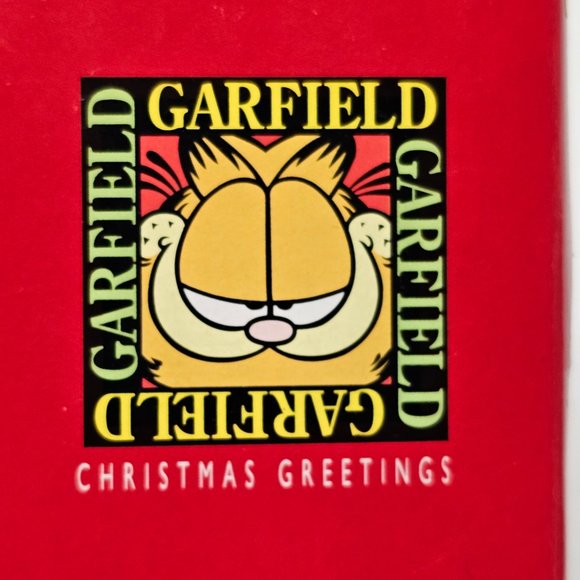 New 20 Years of GARFIELD Party On Trim A Tree Ornament 1996 90s Christmas VNTG - Picture 2 of 10